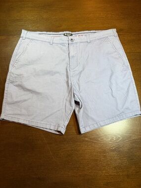 NWT Sperry Chino Shorts Men's 40 Blue 8" Inseam Preppy Coastal
